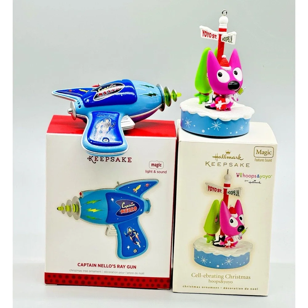 Hallmark Keepsake‎ Magic Captain Nello Ray Gun YoYo Hoops Celebrating Christmas